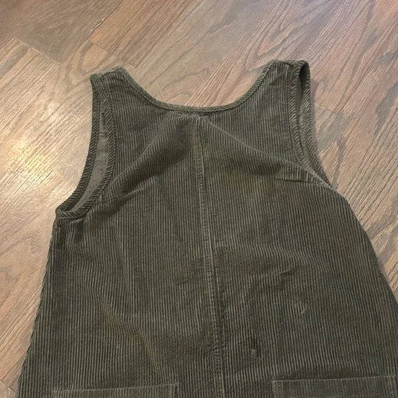 Fashion Women’s Corduroy Dress in Olive Green, Size Small - Picture 6 of 6